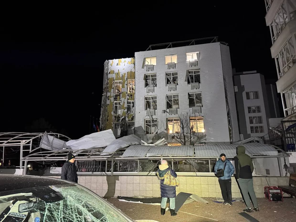 Brutális légicsapás Odesszában – súlyos károk, százezrek maradtak áram nélkül